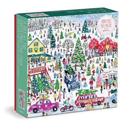 A Day At The Christmas Tree Farm 1000 PC
