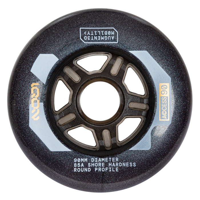 Access 90 Dark Grey 4-pack
