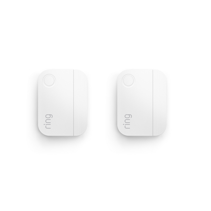 White:Alarm Contact Sensor - 2 Pack