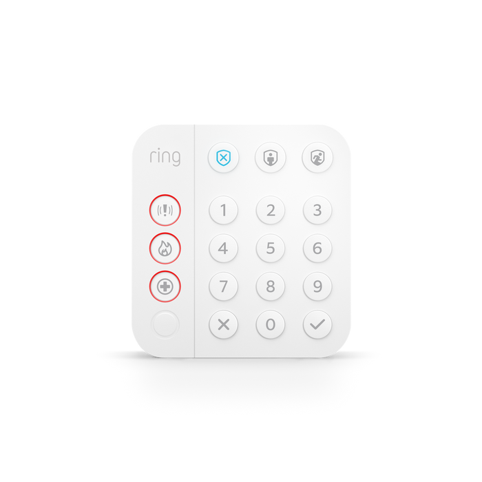 White:Alarm Keypad (2nd Gen)