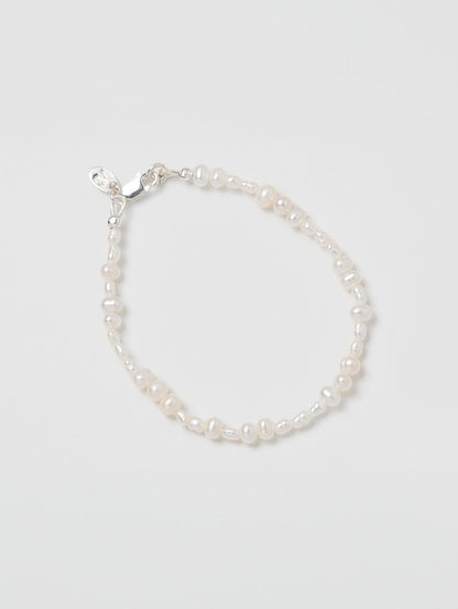 Wolf Circus Mixed Pearl Simple Bracelet Sterling Silver Lobster Clasp Amilee Bracelet-Bracelets-wolfcircus.com