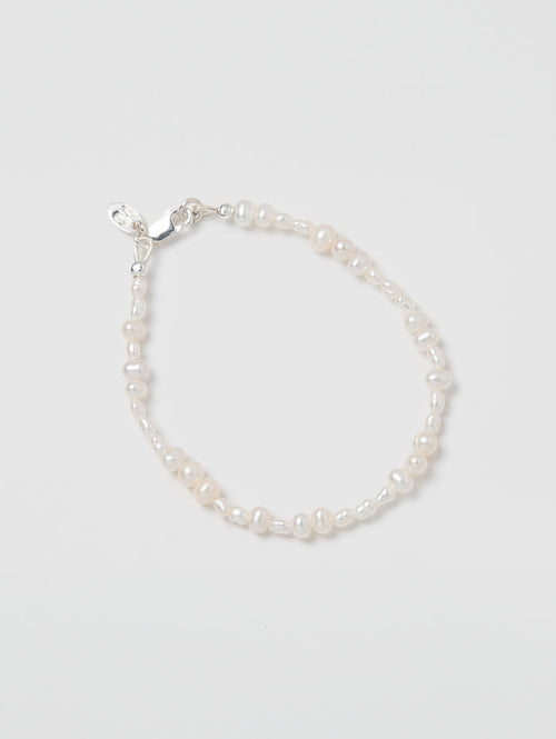 Wolf Circus Mixed Pearl Simple Bracelet Sterling Silver Lobster Clasp Amilee Bracelet-Bracelets-wolfcircus.com
