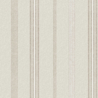 SINGLE ROLL / Taupe Anatolia Stripe
