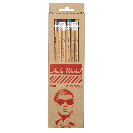 Andy Warhol Philosophy Pencils Pens and Pencils Galison
