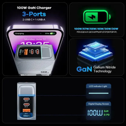 The new smartphone with a built in battery