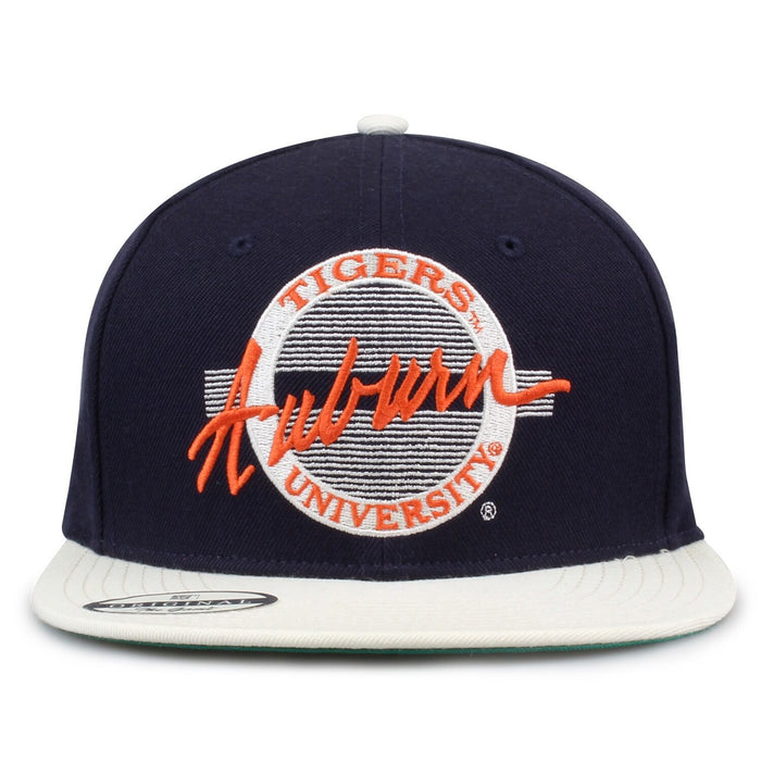 Auburn Flat Brim Snapbacks