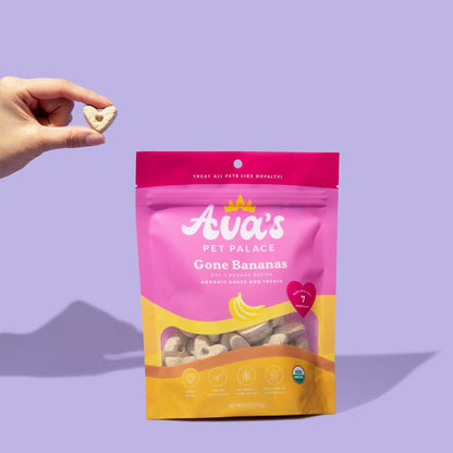 Ava's Pet Place Gone Bananas - Baked Dog Treats
