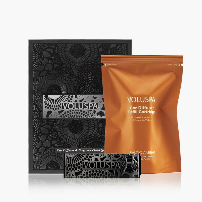 Baltic Amber - Car Diffuser Starter Kit