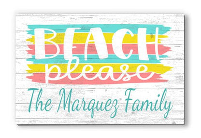 Beach home wall art