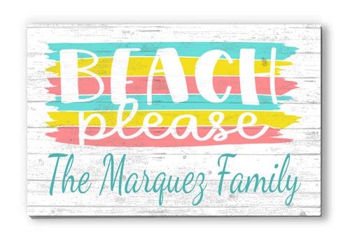 Beach home wall art