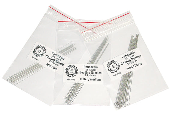 BEAD NEEDLE FINE- 25PC