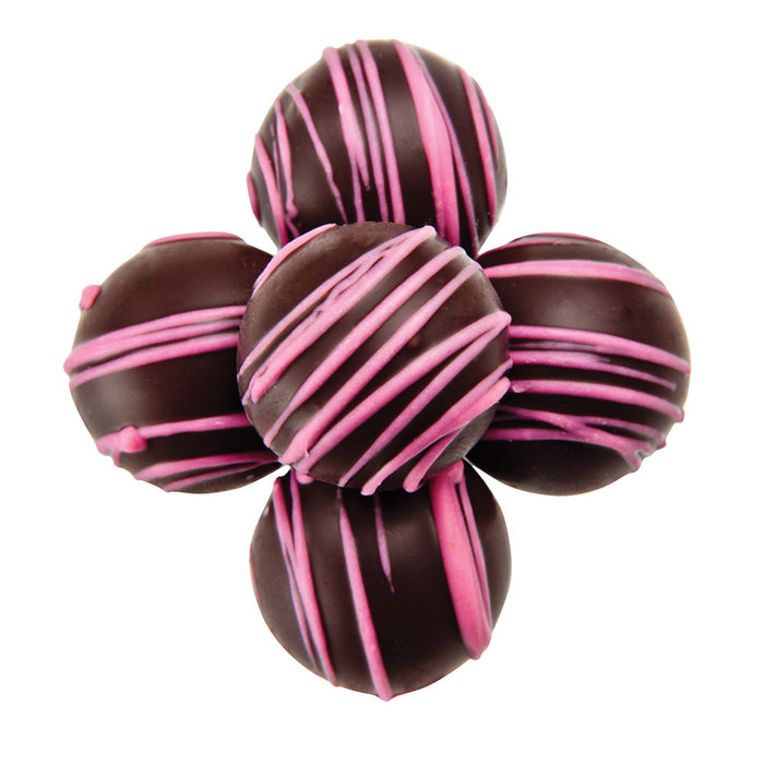 Birnn Bite Size Raspberry Dark Chocolate Truffles Candy - 5 LB