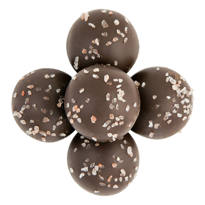 Birnn Dark Chocolate Sea Salt Caramel Truffle Candy Bite Size - 5 LB