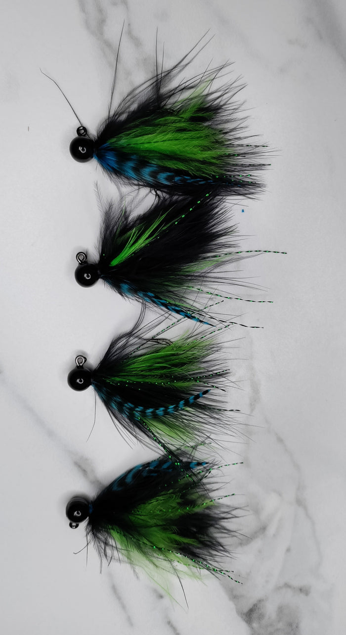 Black Head/ Black Green