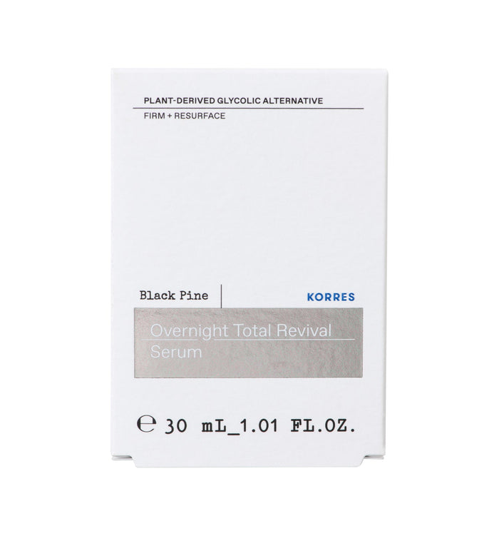 Black Pine Overnight Total Revival Serum Skincare Korres