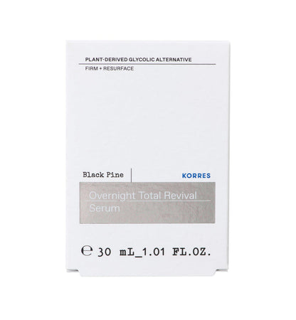 Black Pine Overnight Total Revival Serum Skincare Korres