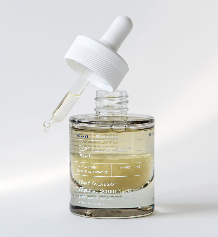 Black Pine Overnight Total Revival Serum Skincare Korres
