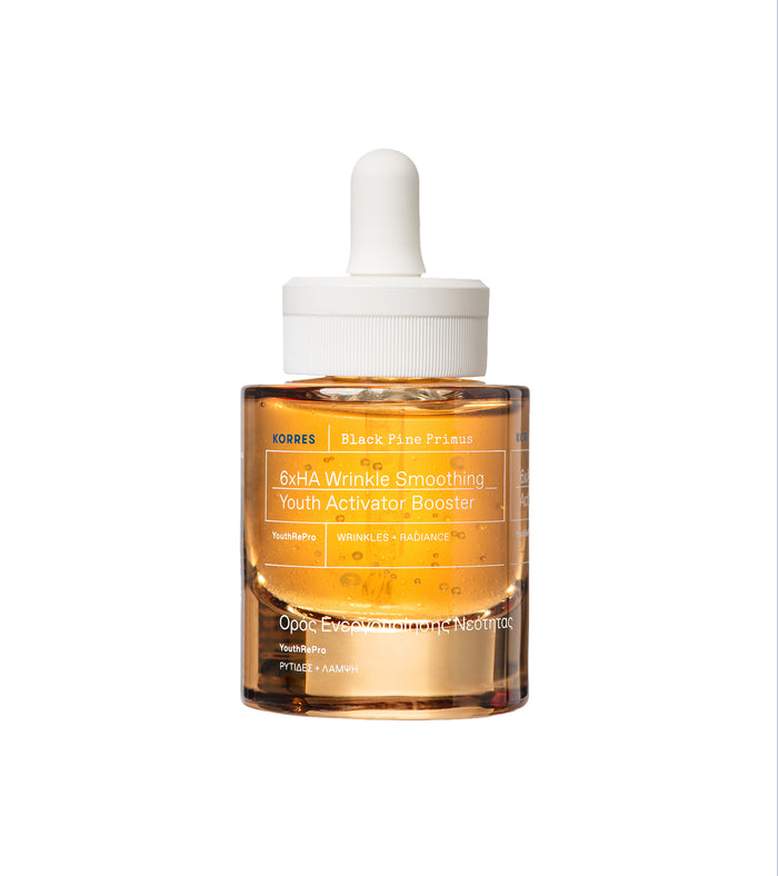 Black Pine Primus 6xHA Wrinkle Smoothing Youth Activator Skincare Korres