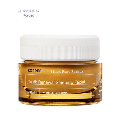 Black Pine Primus Youth Renewal Sleeping Facial Skincare Korres