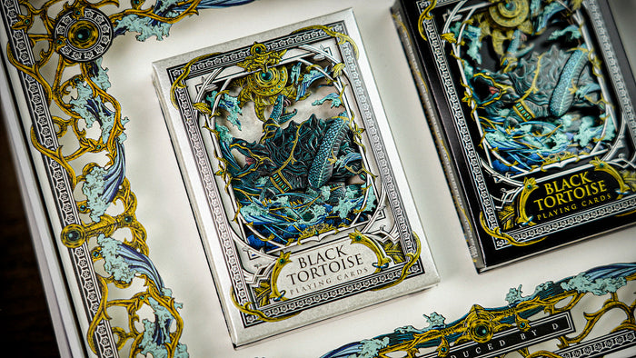 Black Tortoise Standard Edition Playing Cards Playing Cards by Ark Playing Cards
