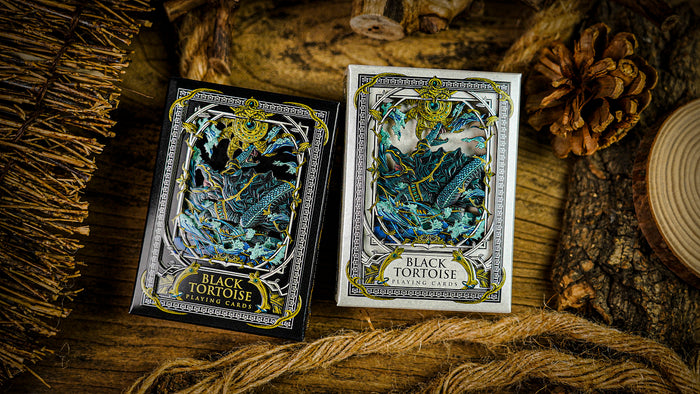 Black Tortoise Standard Edition Playing Cards Playing Cards by Ark Playing Cards