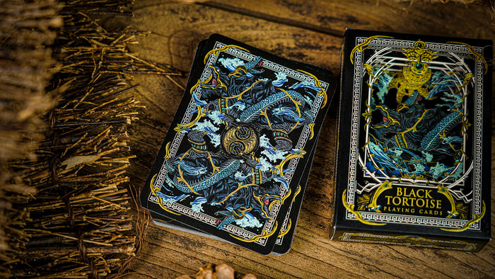 Black Tortoise Standard Edition Playing Cards Playing Cards by Ark Playing Cards