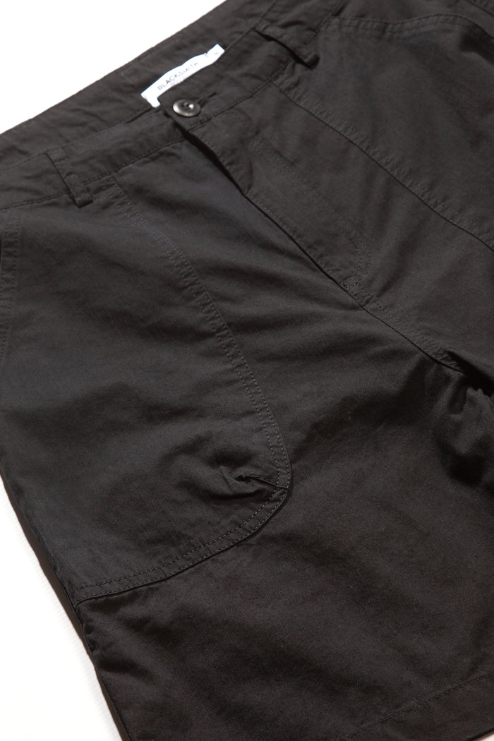 Blacksmith - Sateen Fatigue Shorts - Black