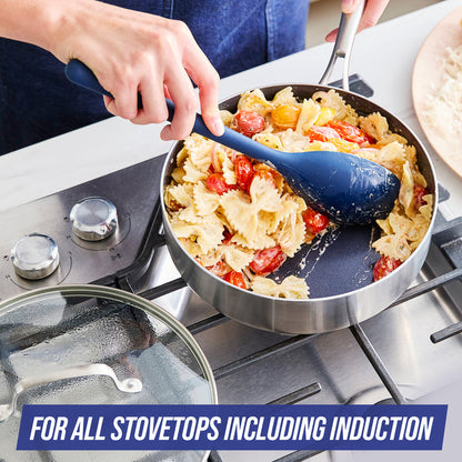 Blue Diamond Clad Pro 10-Piece Cookware Set