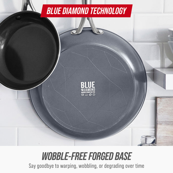 Blue Diamond Gray 8" Frypan
