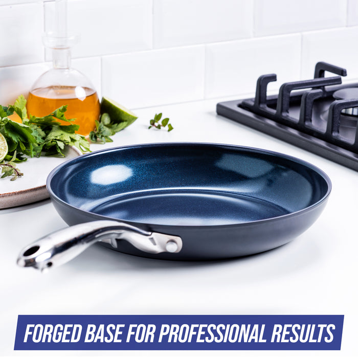 Blue Diamond Hard Anodized Pro 10-Piece Cookware Set