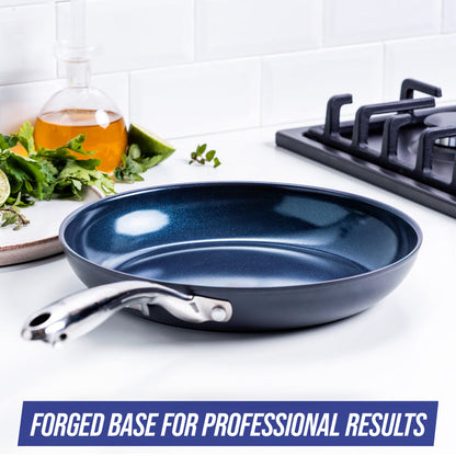 Blue Diamond Hard Anodized Pro 10-Piece Cookware Set