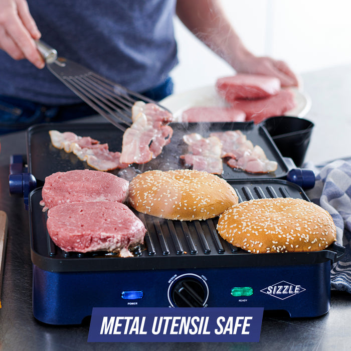 Blue Diamond Sizzle Griddle Grill Plate