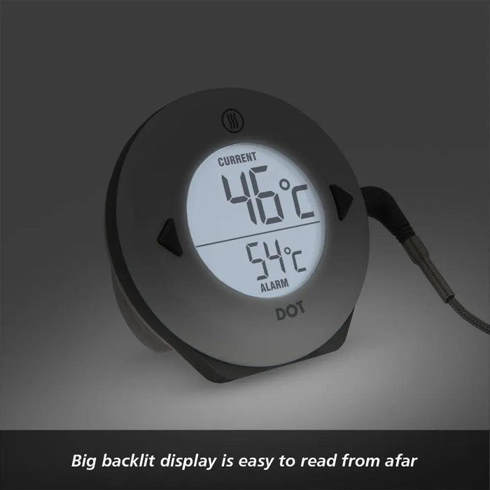 BlueDOT Alarm Thermometer with Bluetooth Wireless Technology ThermoWorks Indigo Pool Patio BBQ