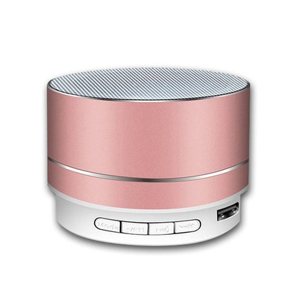Bluetooth Speakers Portable Wireless Speaker Music Stereo Handsfree Rechargeable (Pink) -Home Living Store - -
