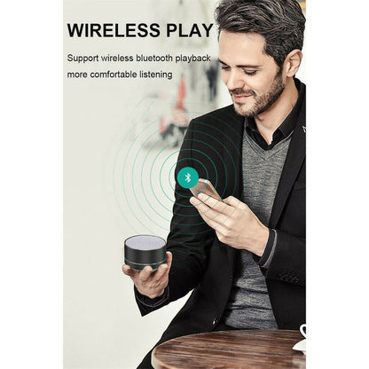Bluetooth Speakers Portable Wireless Speaker Music Stereo Handsfree Rechargeable (Red) -Home Living Store - -