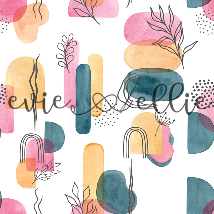 Boho Bright Flowers-- Multiple Options