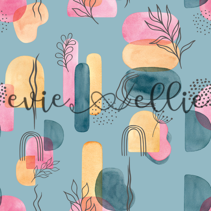 Boho Bright Flowers-- Multiple Options