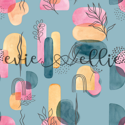 Boho Bright Flowers-- Multiple Options