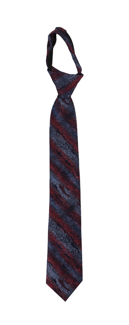 Boys T.O. Collection Textured Zipper Tie
