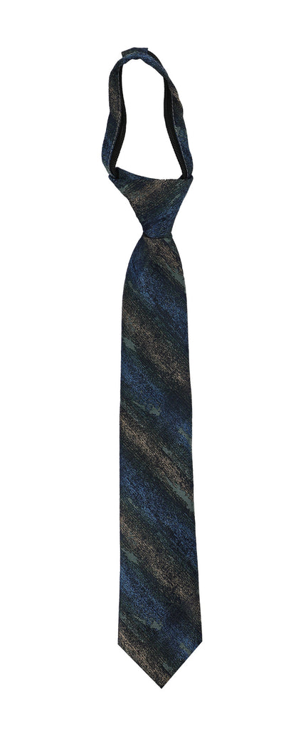 Boys T.O. Collection Textured Zipper Tie