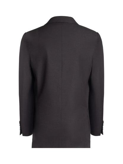 Boy's TR Patch Pocket Suit Jacket - Black