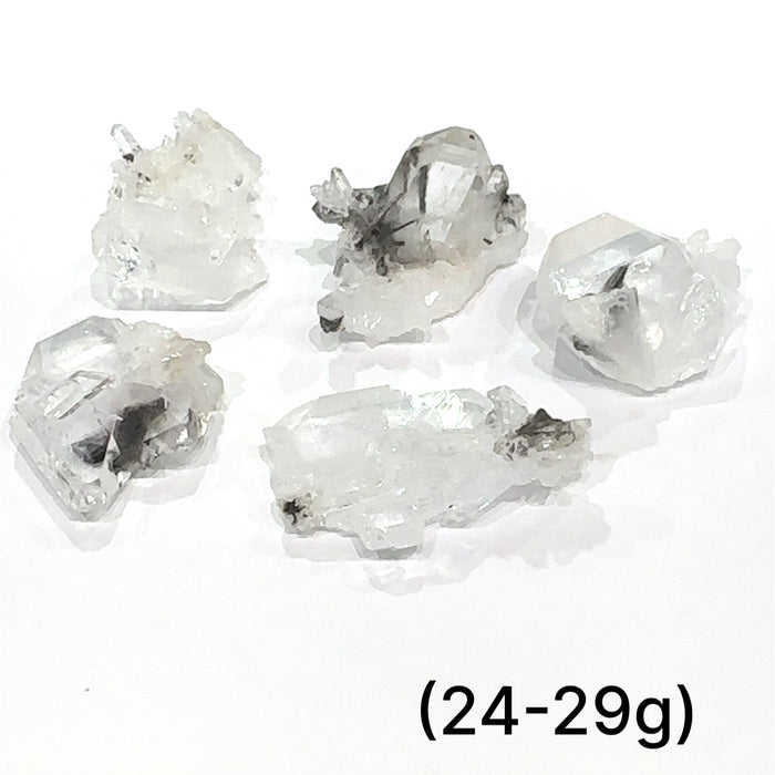 One (24-29g) Brookite in Quartz Gemstone (Pakistan)