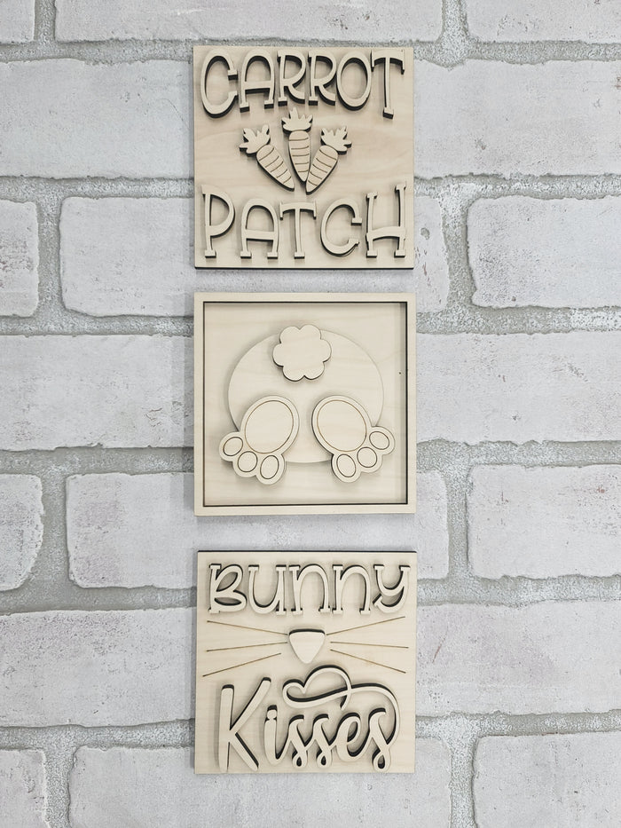 Bunny Kisses- Set of 3