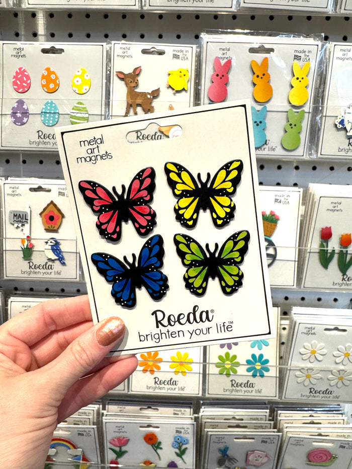 Butterfly Magnets S/4