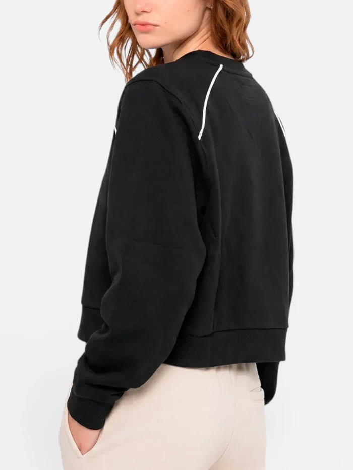 Buzo Mujer Converse Crew Neck con Estampa
