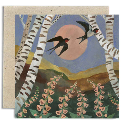 By the Silver Birch Card