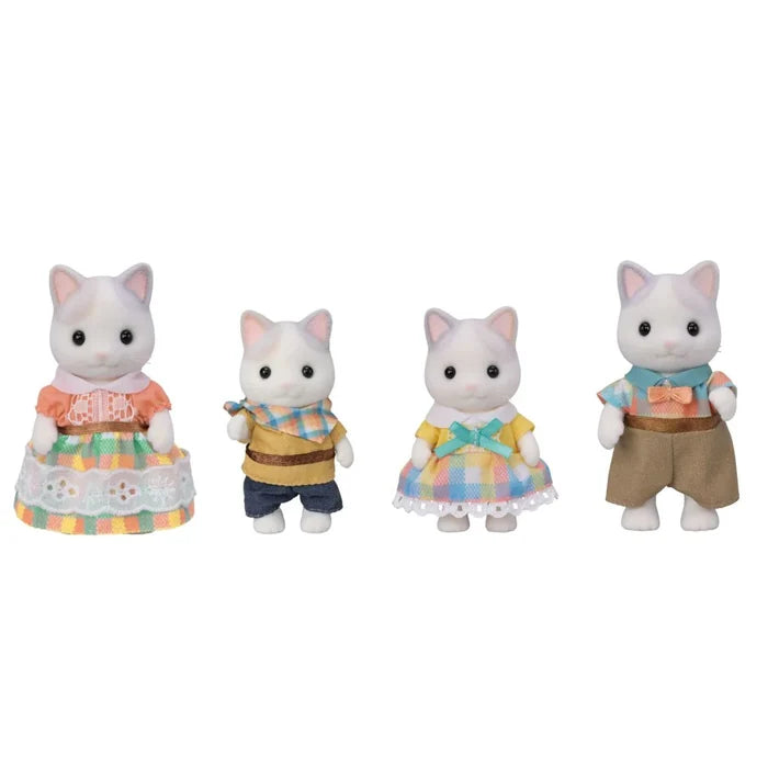 Calico Critter Latte Cat Family