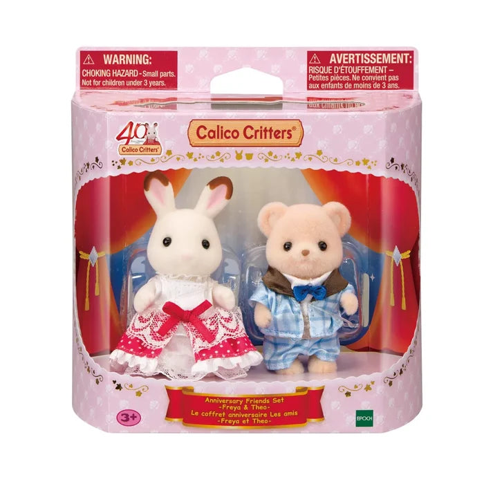 Calico Critters Freya & Theo Friends 40th Anniversary