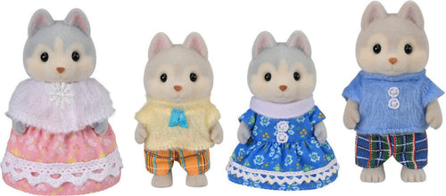 Calico Critters Husky Family