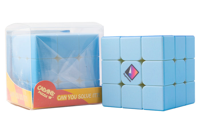 Calvin's Gradient 3x3 Cube - Blue